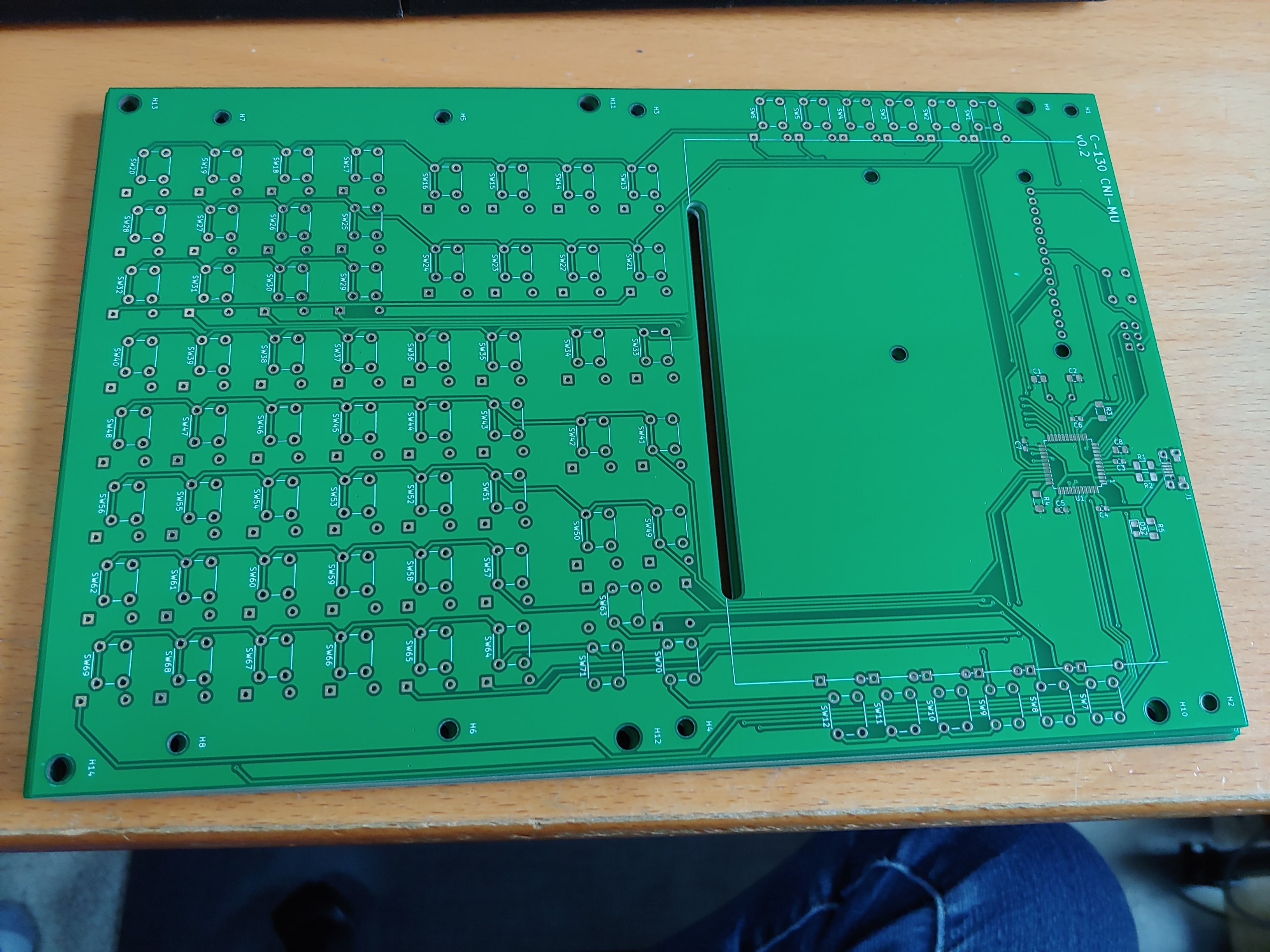 The first PCB prototype