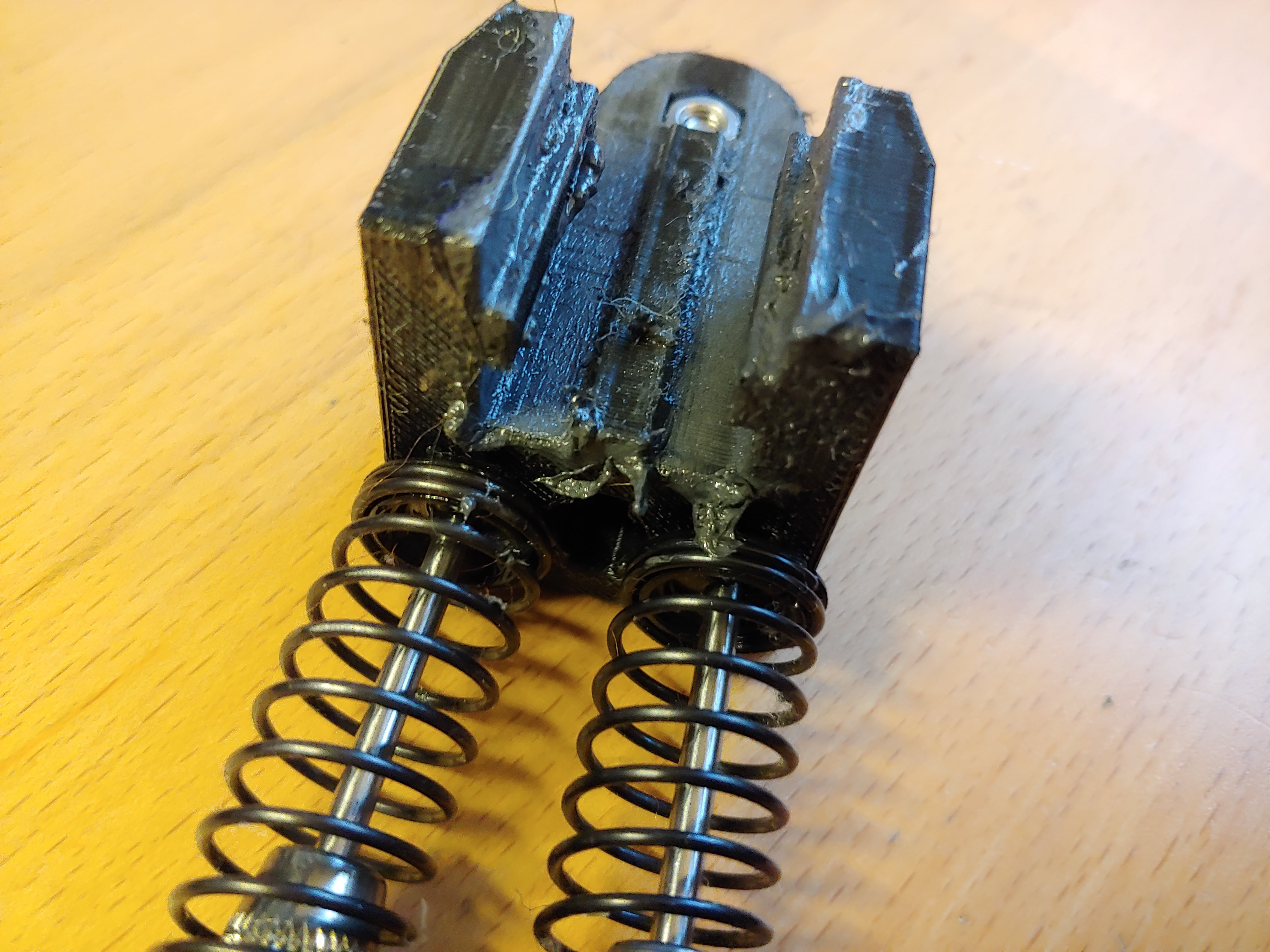 The absolutely disgusting state of the slider print after 8 months of use